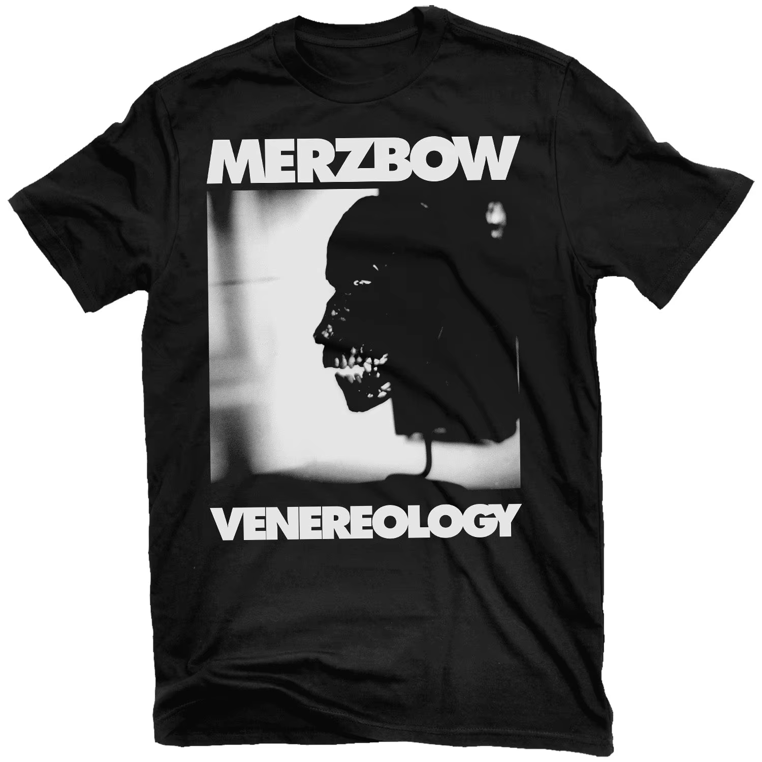 Merzbow Venereology Band Graphic Tee T-shirt unisexe décontracté à col rond 100% coton, haut d'été