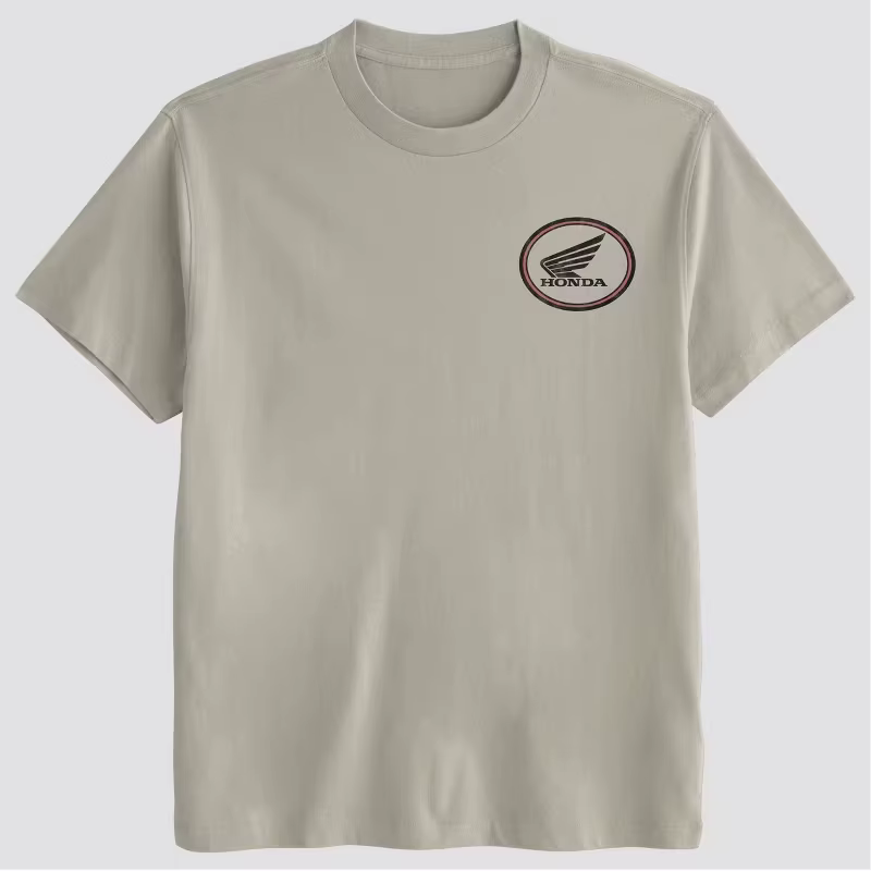 Honda Racing T-Shirt graphique pour hommes 2026 nouvelle vente chaude à manches courtes vêtements de