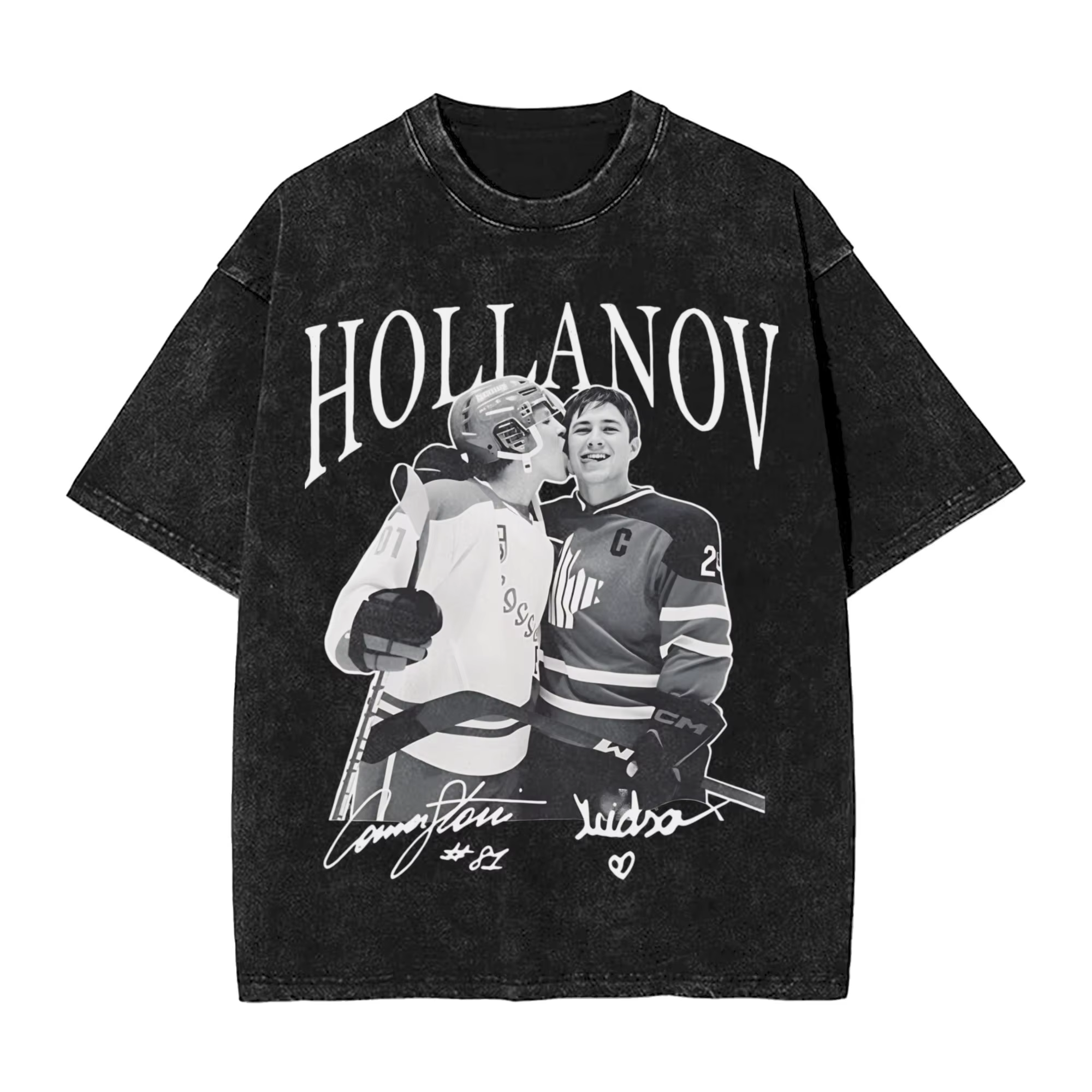 T-shirt Hollander Rozanov, rivalité tendance, t-shirts à manches courtes, style Y2K, hauts classique