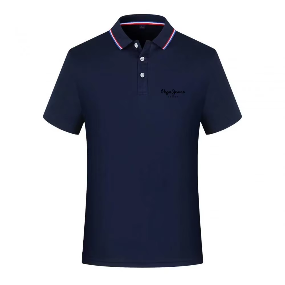 Pepe Jeans London Polo à manches courtes pour homme, col rayé, séchage rapide, vêtements de sport dé