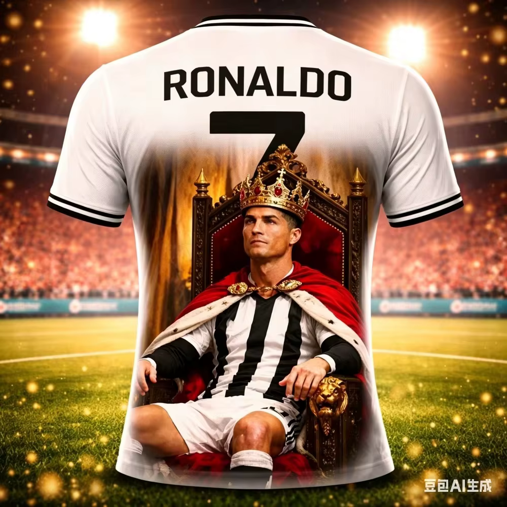 Tenue d'été à la mode pour enfants, imprimé 3D Ronaldo, maillot de football, t-shirt confortable, ad