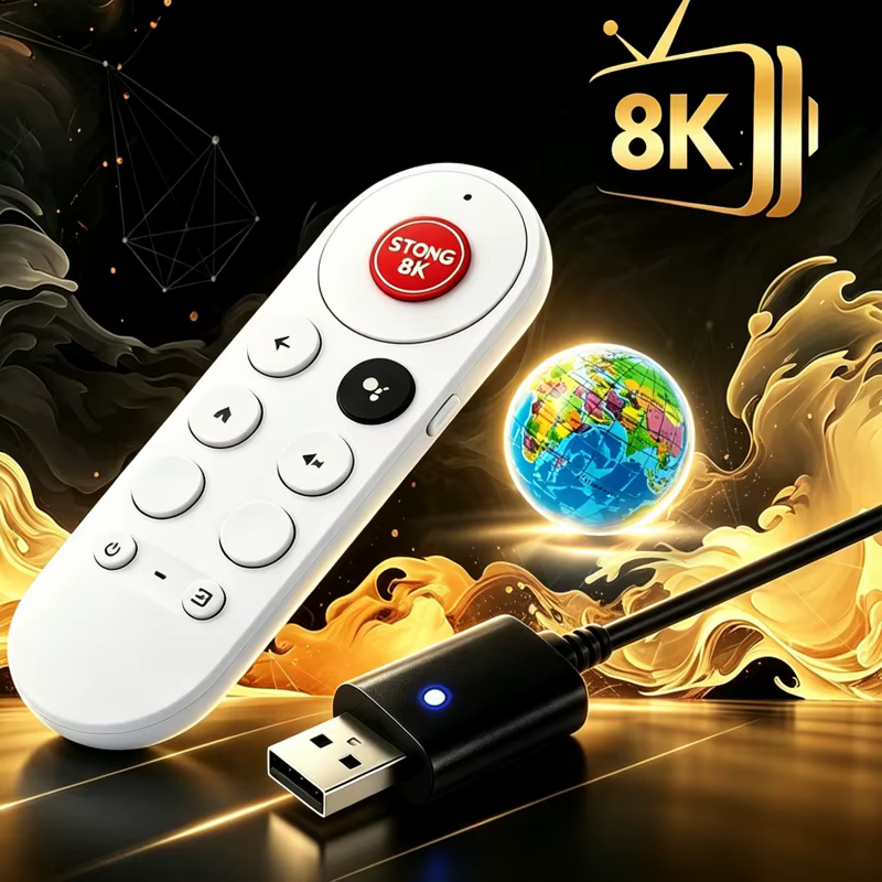 Boîtier IPTV Android 8K, clé TV intelligente Android 14, Allwinner Neox2 Dino Magnum Cobra Strong8K 