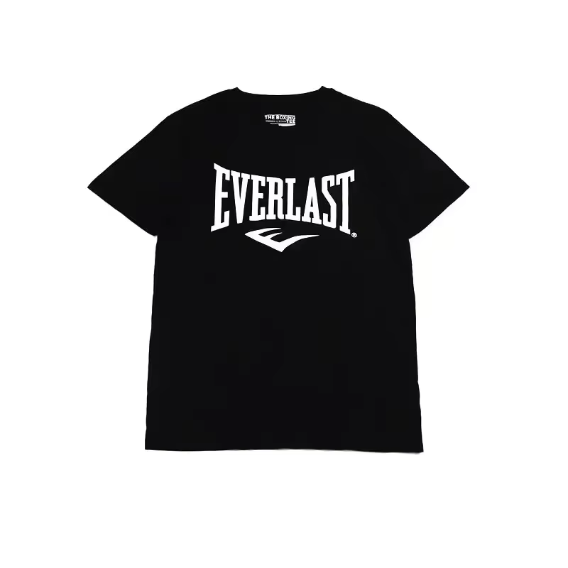Nouveau T-shirt EVERLAST 2026 pour Homme, Sport de Boxe, Décontracté Ample, Manches Courtes, Imprimé