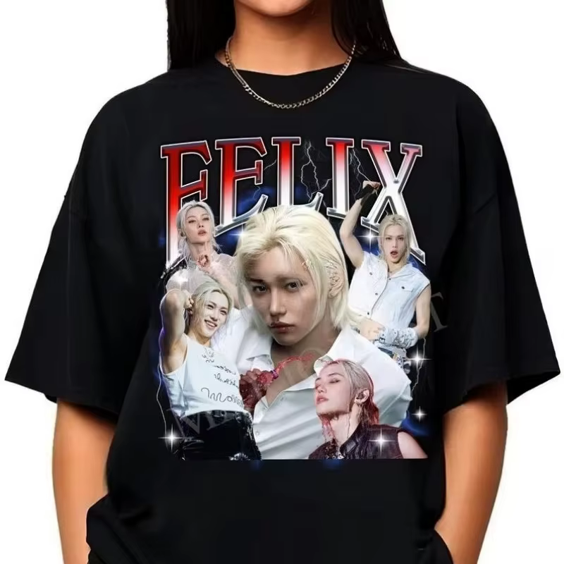 Felix Lee Skz Shirt 90s Vintage Gift Unisex pour les fans