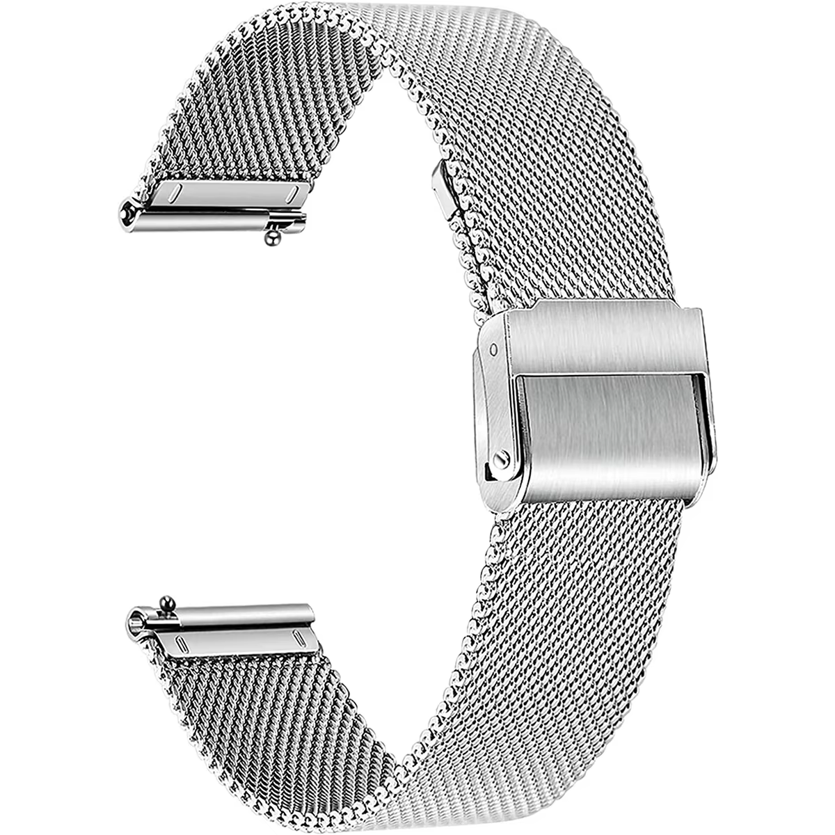 14/16/18/20/22mm Bracelet de montre milanais universel Bracelet de montre à dégagement rapide maille