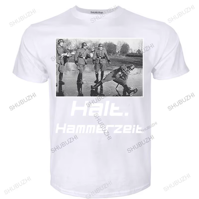 T-shirt MC HAMTextiles pour hommes, nouvelle collection, batteries, NY GERMAN HALT T Coalition STAG 