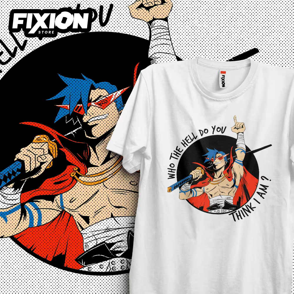T-shirt anime pour les amoureux, coton toutes tailles, cadeau manga, Gurren Lagann - Nuevos Dnorembr