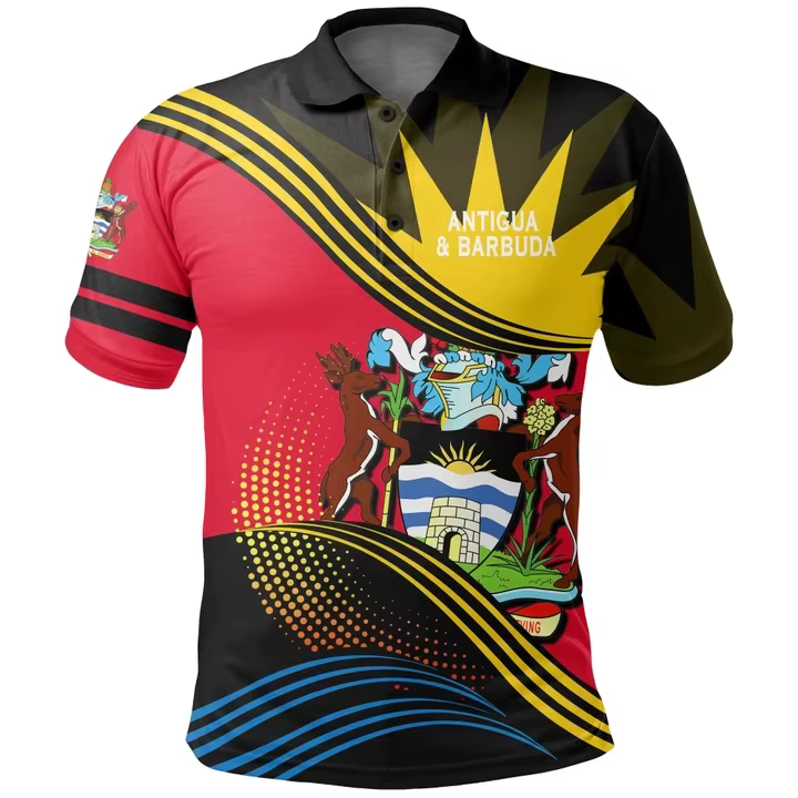 Polo imprimé en 3D pour hommes, chemise à manches courtes avec emblème national, mode campagnarde, v