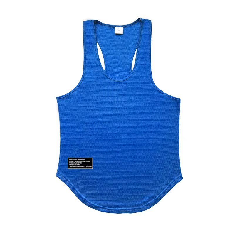 Débardeur de Fitness d'été à séchage rapide pour hommes, vêtements de musculation, chemise sans manc