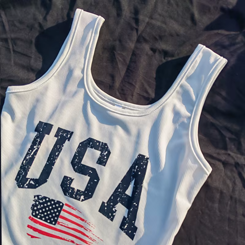 T-shirt imprimé lettre pour femme, haut court, t-shirt mince, streetwear vintage grunge, vêtements e