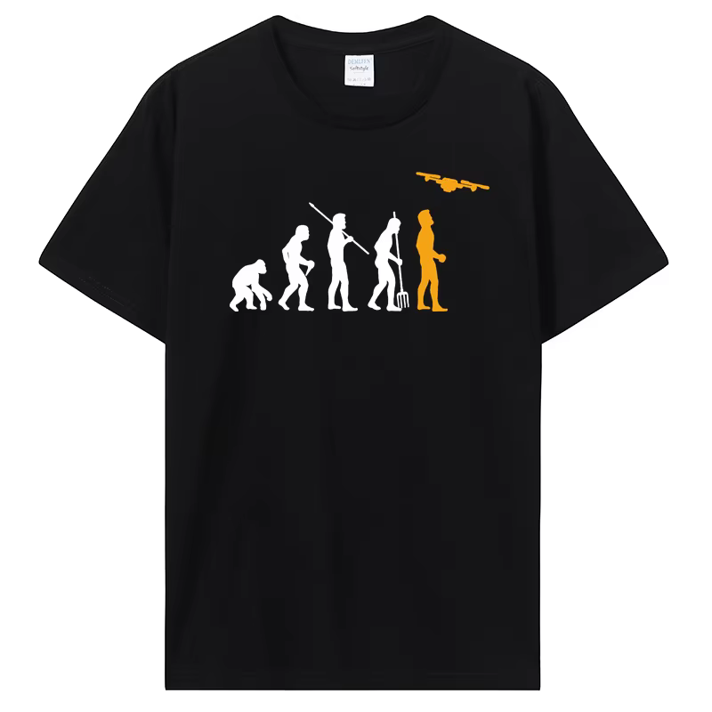 Nouveauté hommes T-Shirts pour hommes 3D imprimé à manches courtes t-shirt hommes hauts quadrirotor