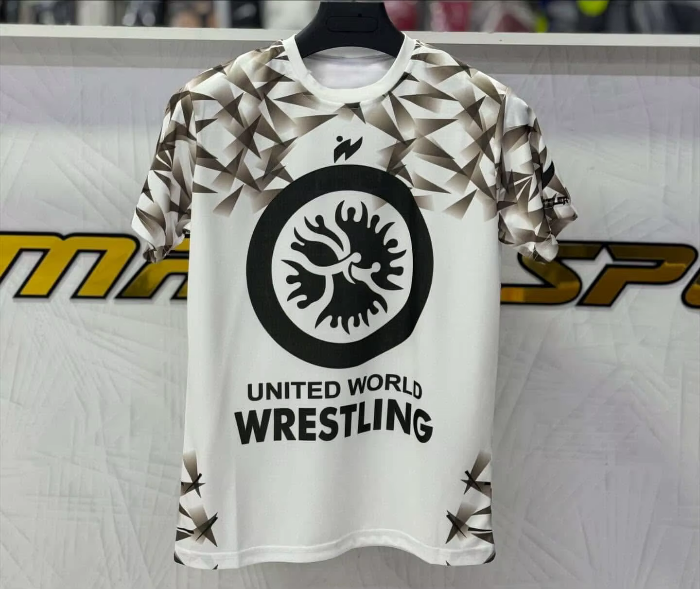Nouveau T-shirt de sport style Fédération Internationale de Lutte 2026 – Haut d'entraînement de lutt