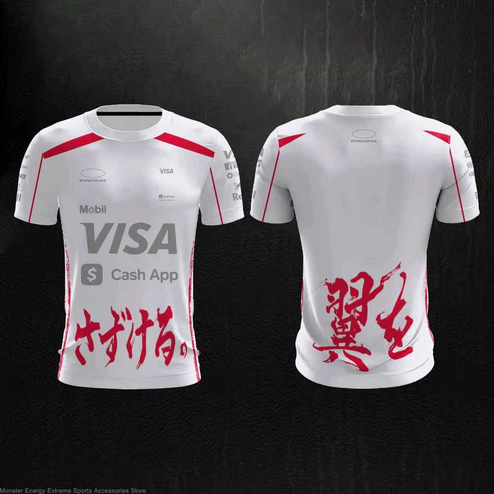 Nouveau T-shirt d'été 2026 pour la compétition de course, sports extrêmes en plein air, équipe de co