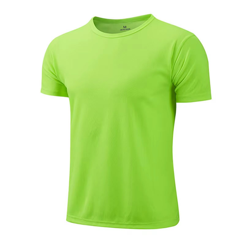 Hommes à manches courtes haut surdimensionné blanc T-Shirt homme décontracté solide chemise séchage 