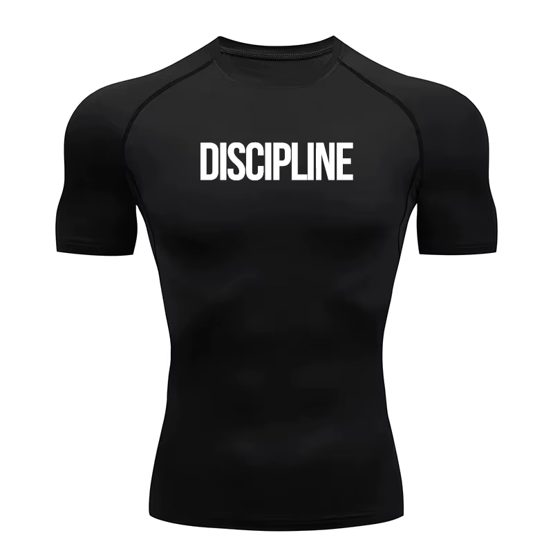 T-shirt à séchage rapide pour hommes, adapté au fitness, à la course, respirant, coupe ajustée, conf
