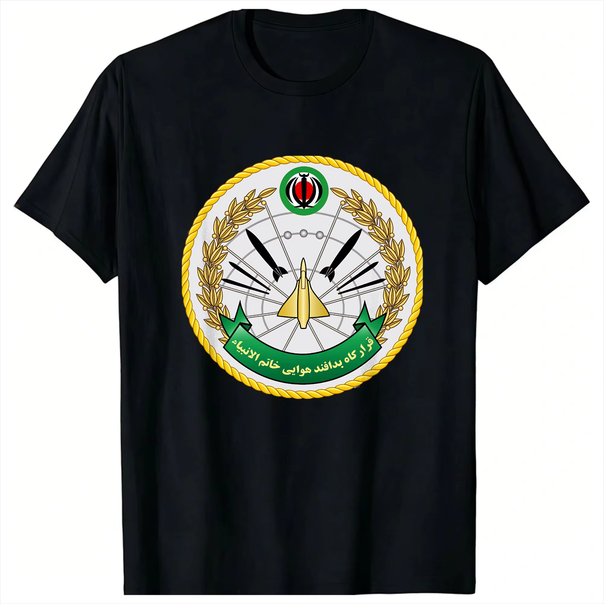 T-Shirt IRGC d'été Y2K, T-Shirts basiques en pur coton, à la mode, à manches courtes pour hommes, av