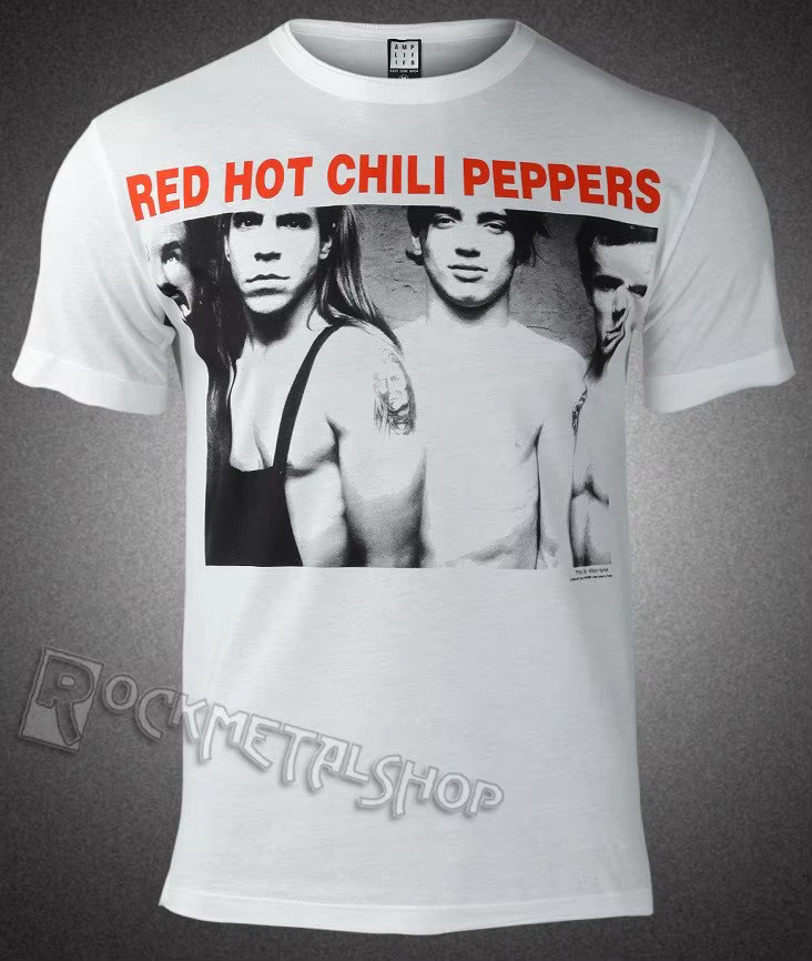 T-shirt en coton américain à manches courtes Red Hot Chili Peppers 2026 - Confortable, respirant, ha