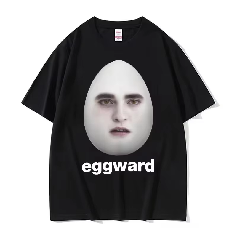 Chaud crépuscule oeuf drôle Meme t-shirt Edward Cullen parodie Humor t-shirt hommes femmes décontrac