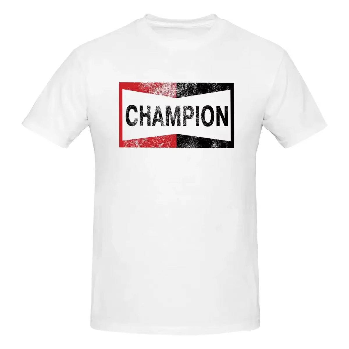 Champion Vintage Logo imprimé T-shirt hommes surdimensionné coton T-shirt hommes et femmes mode d'ét