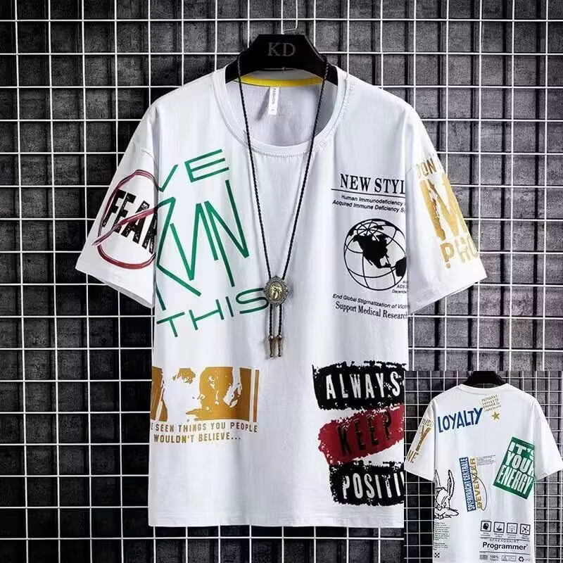 Ensembles de survêtements décontractés d'été pour hommes : T-shirt à manches courtes + Short, style 