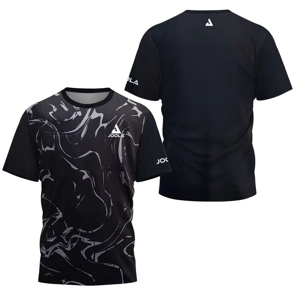 Nouveau T-shirt de sport pour homme 2026 à manches courtes, séchage rapide, imprimé floral, pour le 