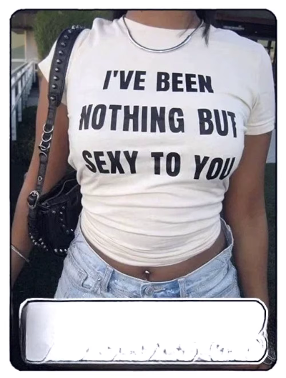 T-shirt court Y2K vintage des années 2000 avec imprimé lettres, décontracté à manches courtes, style