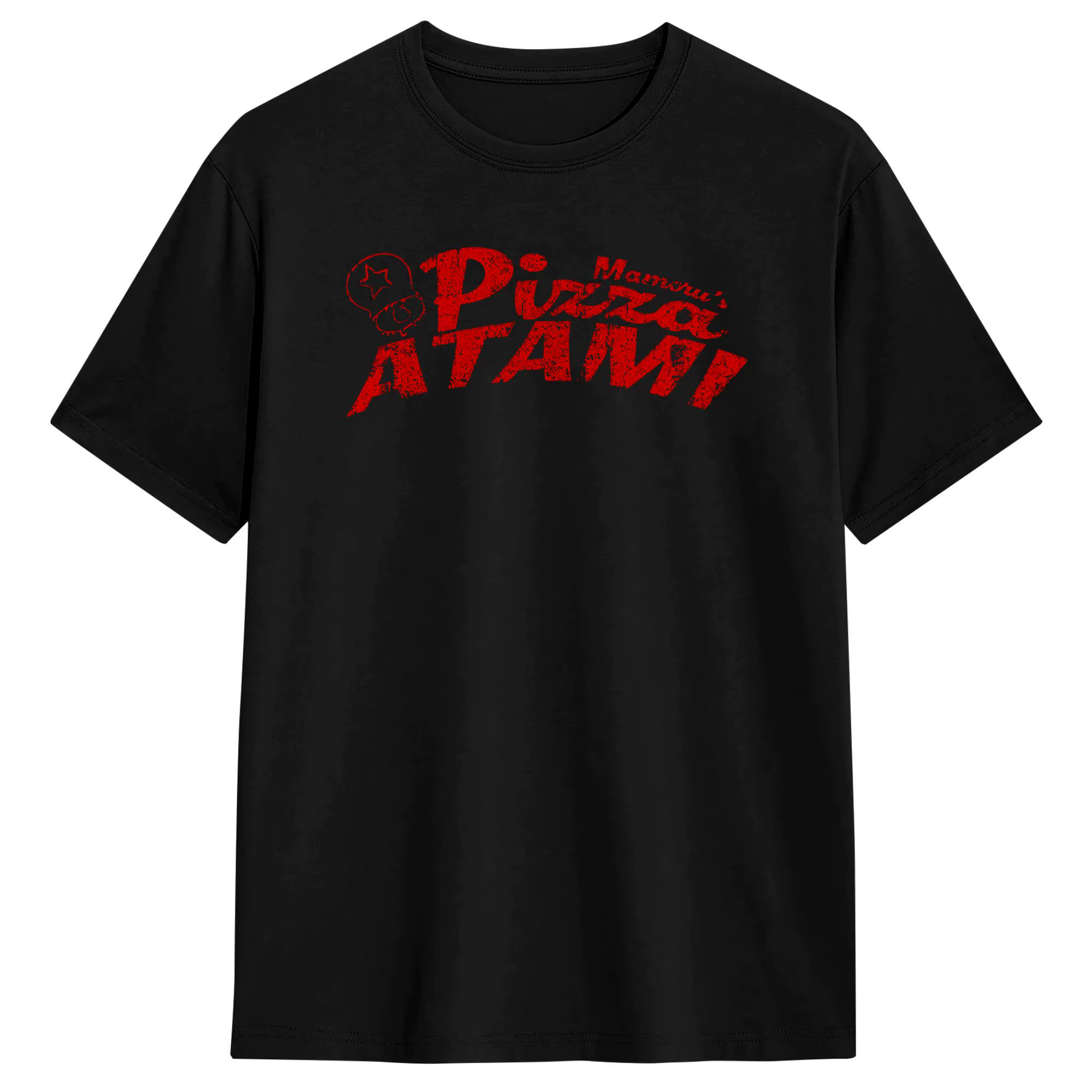 Pizza Atami Death Stranding T-shirts en pur coton Hip Hop pour hommes, vêtements d'été Y2K amusants 