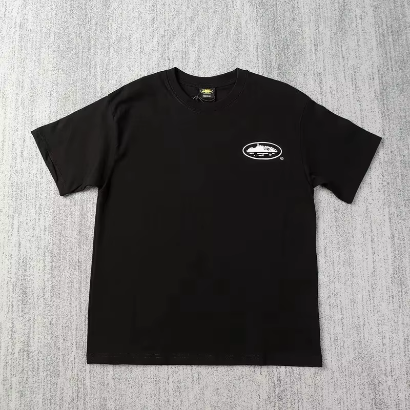 Nouveau T-shirt d'été 2026 à manches courtes imprimé bateau, col rond ample, respirant, demi-manches