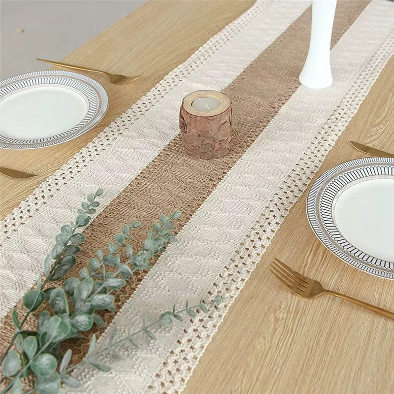 TOP! Chemin de Table en macramé de 71 pouces de Long pour la décoration intérieure, chemin de Table 