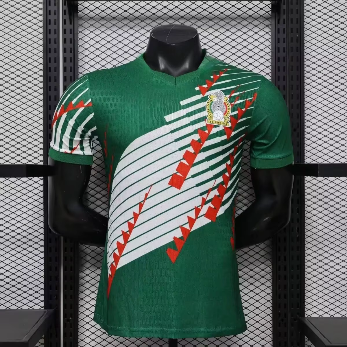 Maillot de football rétro Mexique 2024/25 pour homme, respirant, séchage rapide, pour l'entraînement