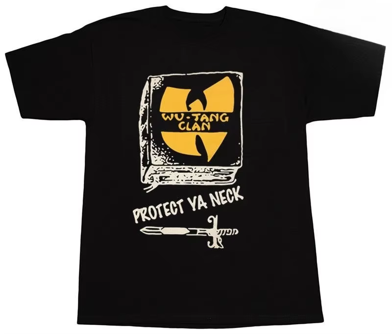 T-shirt à manches courtes commémoratif American Wu-Tang Clan PYN à acheter. HipHop |   Rap |   Danse