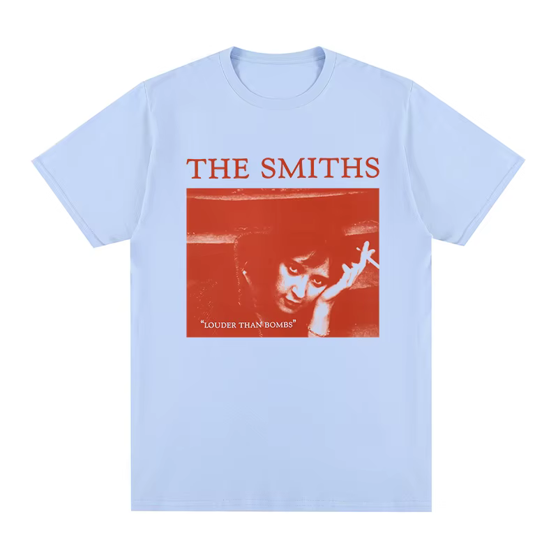 T-shirt unisexe The Smiths Louder, vintage, en coton, rétro, The Queen Is Frequency, pour hommes et 