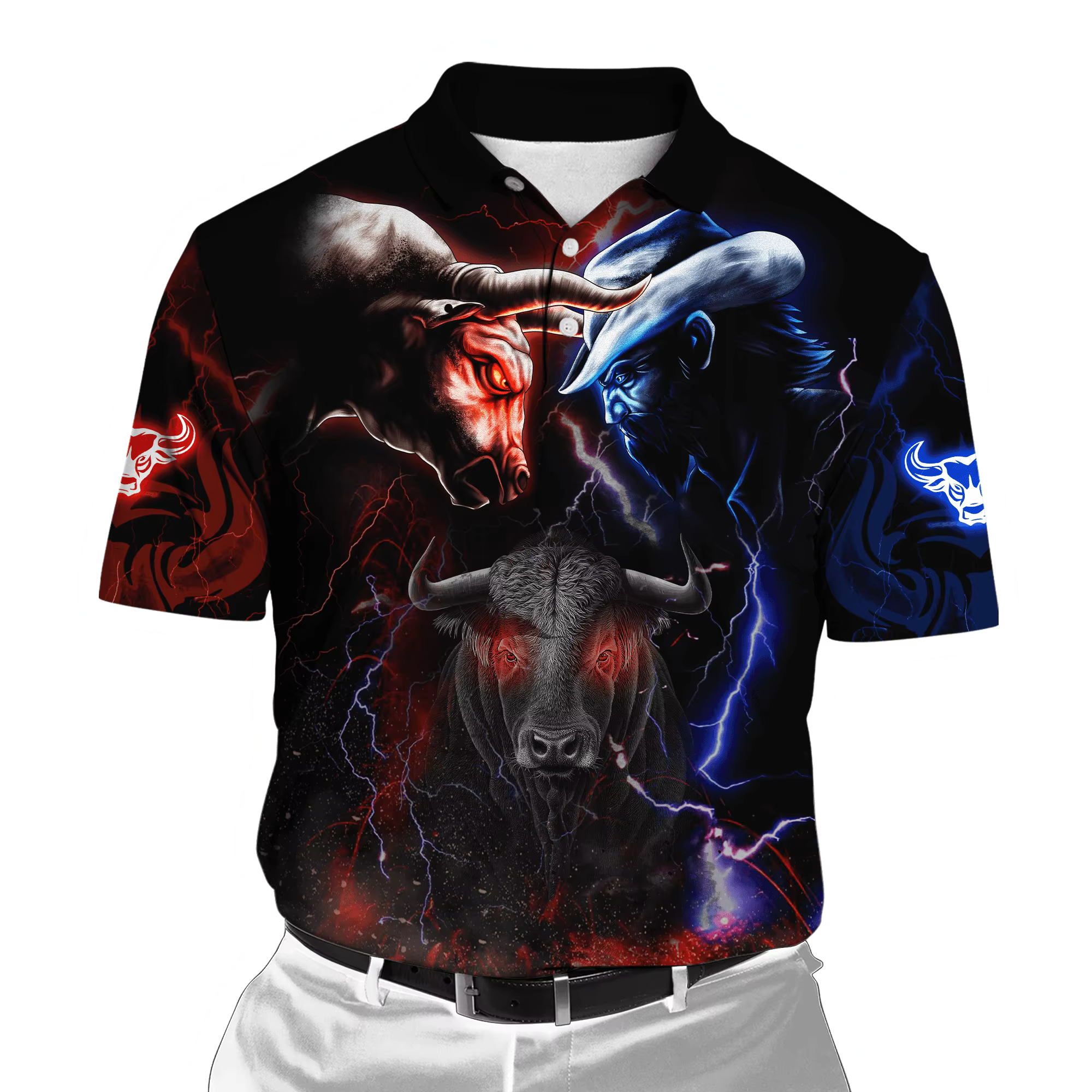 Polo à Manches Courtes pour Homme, avec Nom Personnalisé, Imprimé en 3D, Style Urbain, Décontracté, 