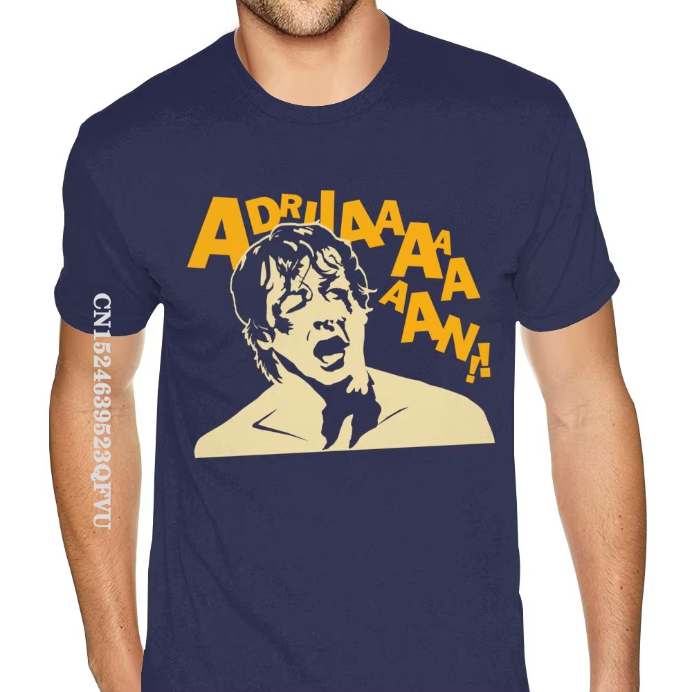 Pas cher graphique Rocky Balboa chemises pour hommes concevoir votre propre Style gothique Anime t-s