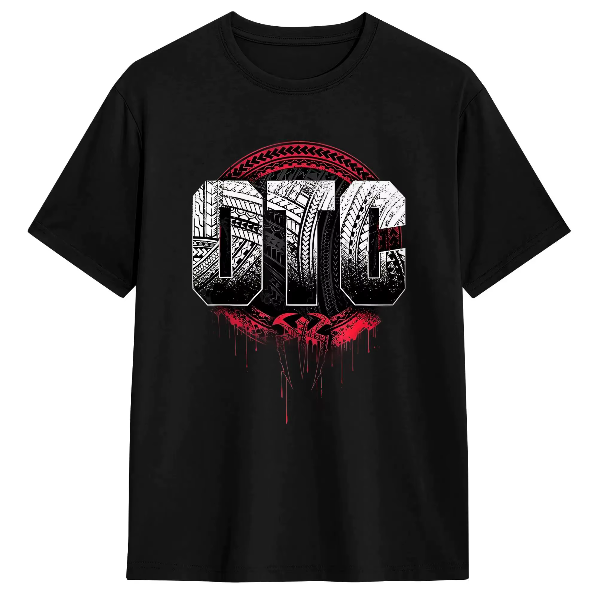 T-shirt OTC Roman Reigns pour hommes et femmes, pour les fans de lutte, 100% coton, hauts décontract
