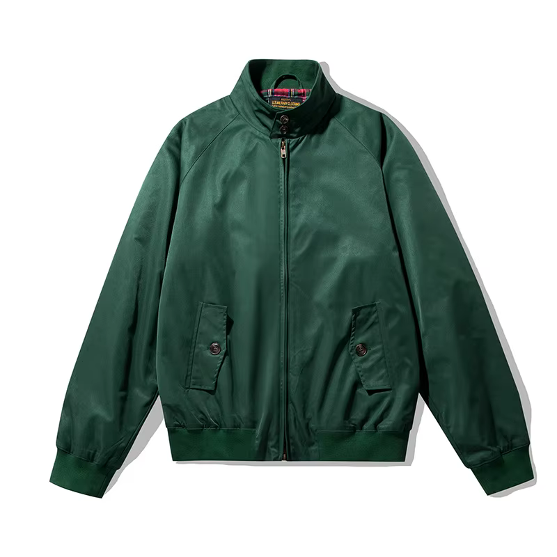 Veste bombardier pour hommes, Style célébrité, col montant, classique, marque de luxe, Design, vêtem