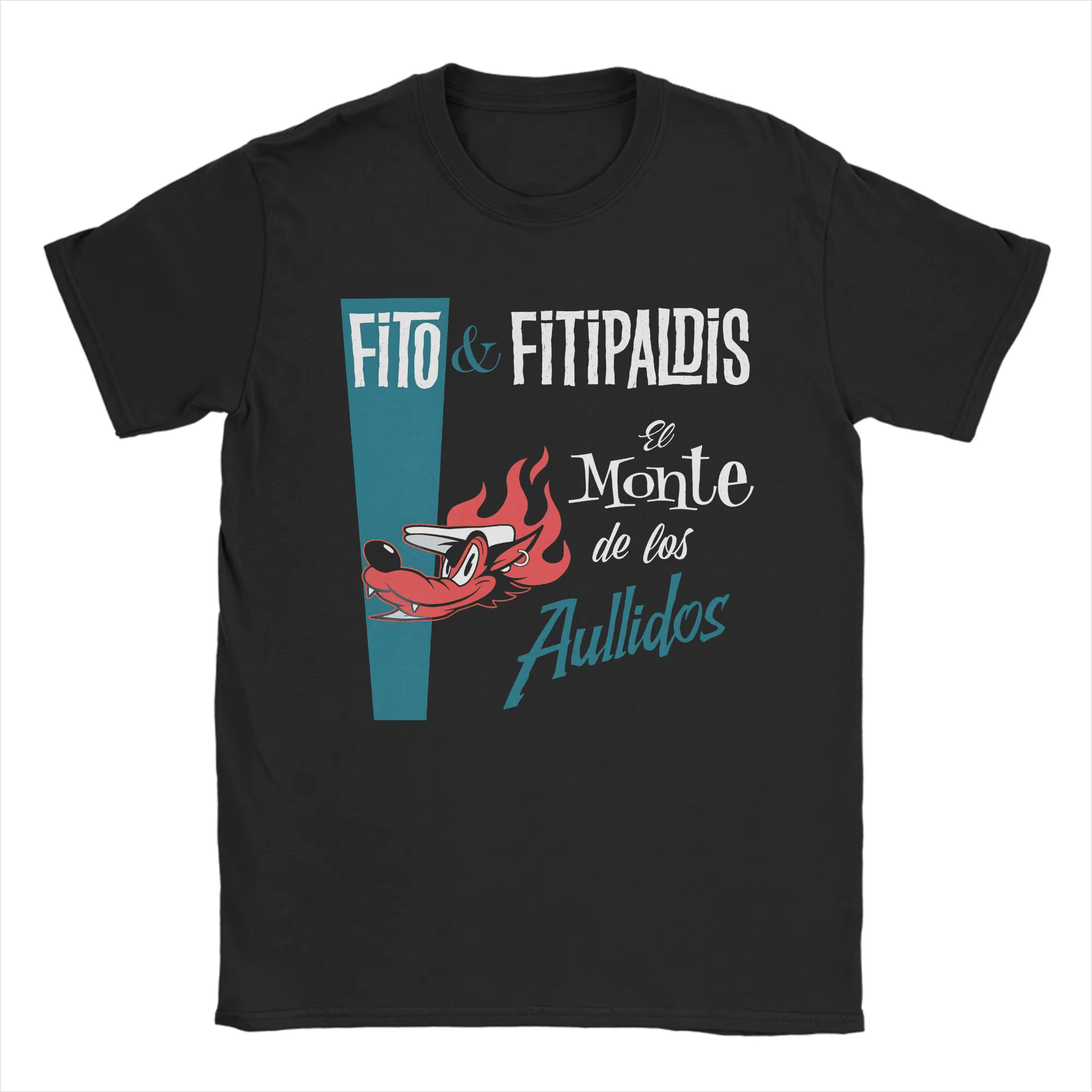 T-shirts Fitos Fitipaldis Band Rock pour hommes, vêtements en coton, à la mode, à manches courtes, à