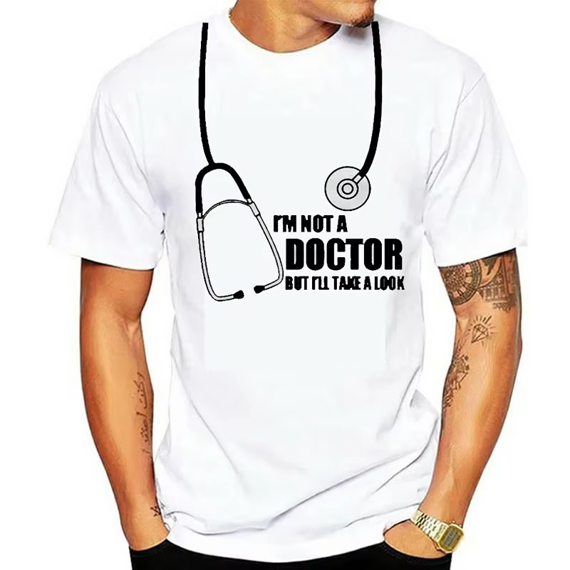 T-shirt manches courtes homme, humoristique, estival et humoristique, avec livraison directe, je ne 