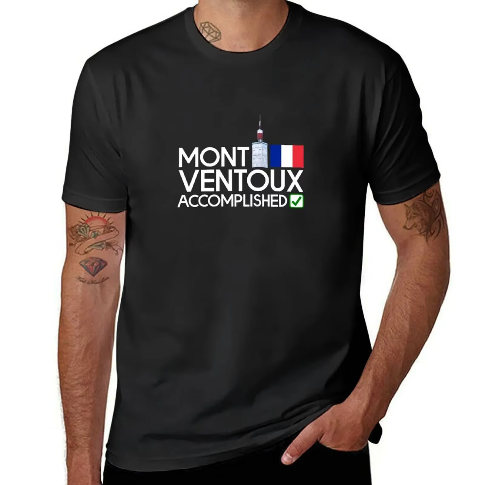 T-shirt graphique surdimensionné pour hommes, T-shirt de vélo, imprimé animal, tour de cyclisme du M