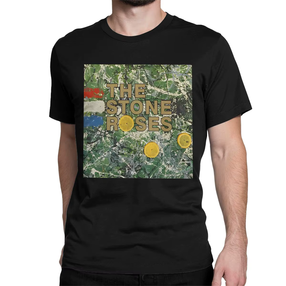 T-shirt drôle The Stone trash pour hommes et femmes, col rond, 100% coton, groupe de rock, musique,