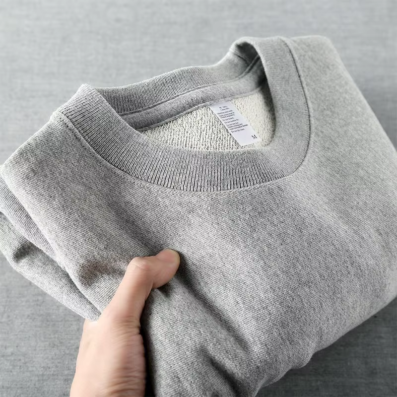Pull en coton épais 360g, couleur unie, ample, décontracté, pour hommes et femmes, pull à capuche po