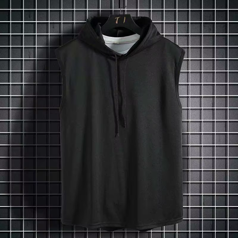 MRMT 2026 Nouveaux débardeurs et gilets sans manches pour hommes, hauts à capuche pour hommes, style