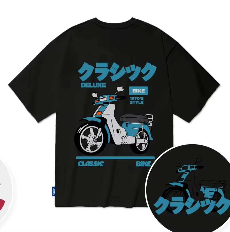 Honda hommes et femmes moto T-shirt été nouveau Logo de voiture col rond Punk décontracté tendance r