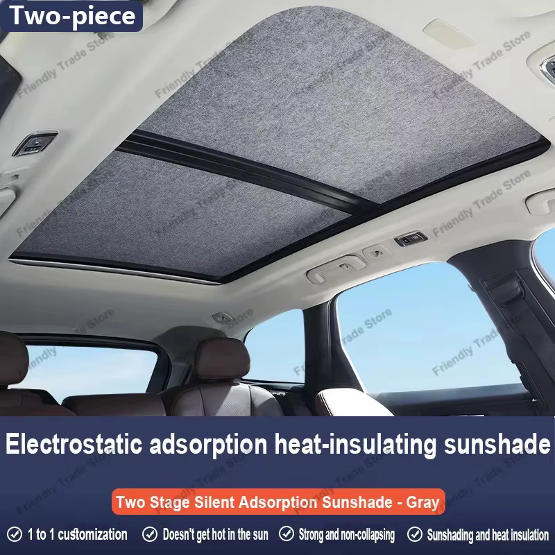 Pare-soleil de toit isolant pour Volkswagen Golf 2007~2009 2008 MK5, anti-UV, adsorption électrostat