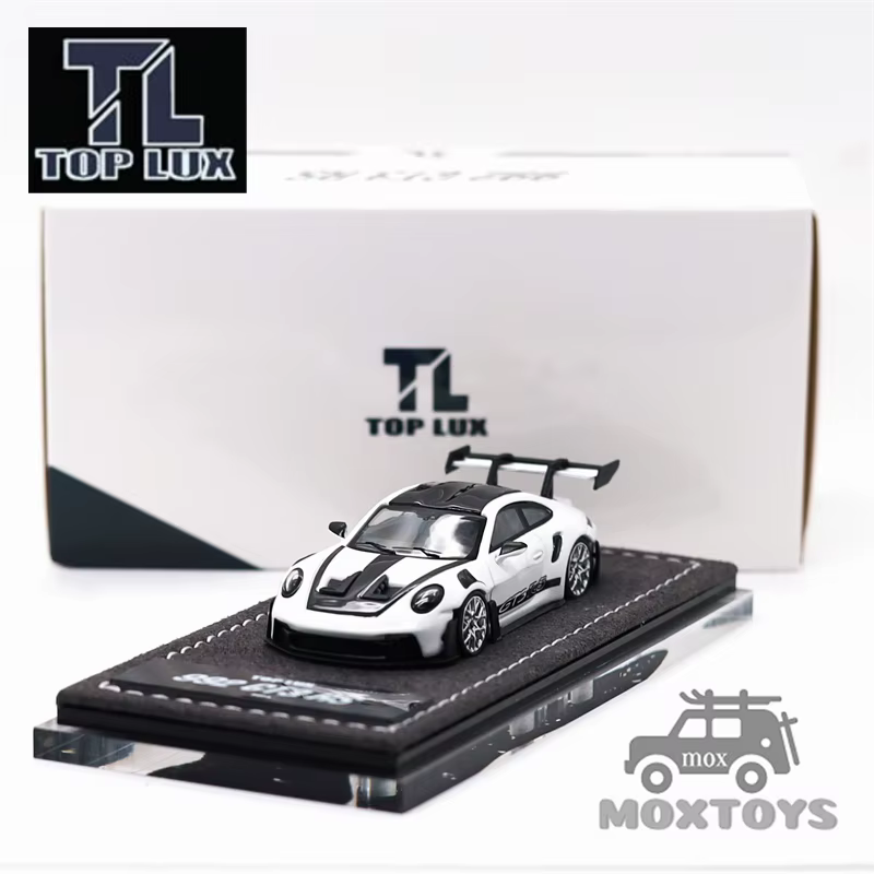 TOP LUX 1:64 GT3 RS Voiture miniature en métal blanc
