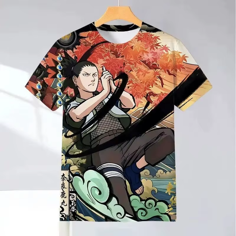 T-shirt Naruto - Pain Coat 2026, best-seller de l'été, col rond, manches courtes, imprimé 3D, décont