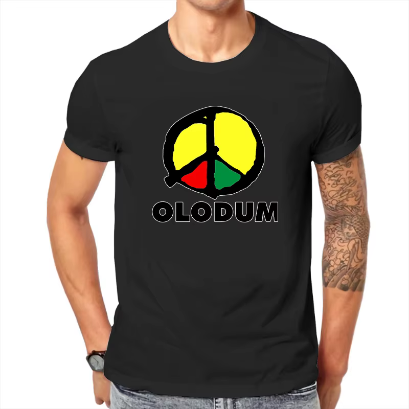 T-shirt rétro hommes femmes imprimer graphique t-shirts Antiwar Michael Jackson MJ OLODUM t-shirt ét