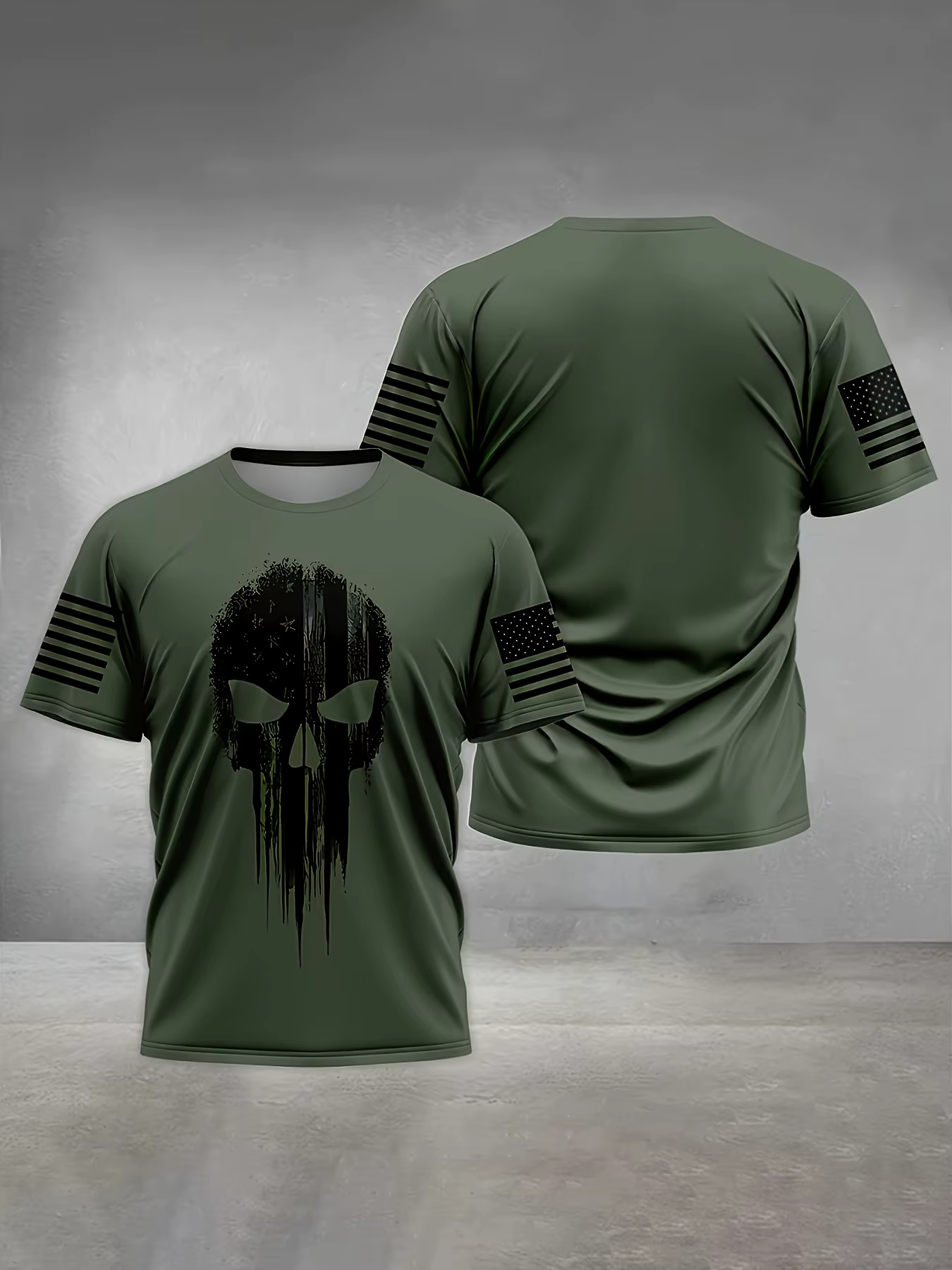 Marvel Punisher T-Shirt homme impression numérique super-héros Anime T-Shirt crâne t-shirts