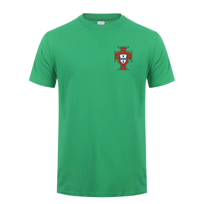 Fashion Portugal T Shirt Tshirts Men New Summer Short Sleeve Cotton Portugal Mans T-shirt