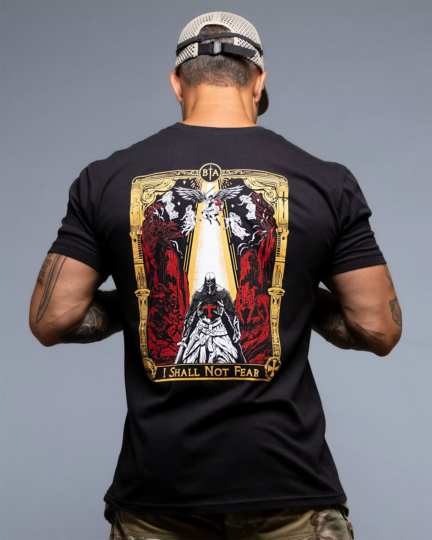 T-shirt No Fear 2026 – Marchez sans peur, soyez fort – Idéal pour le sport, en pur coton